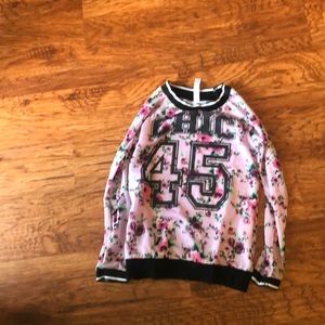 Flower shirt with #45
